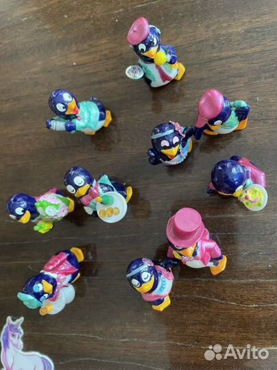 Коллекционные игрушки Kinder “peppy pingos”