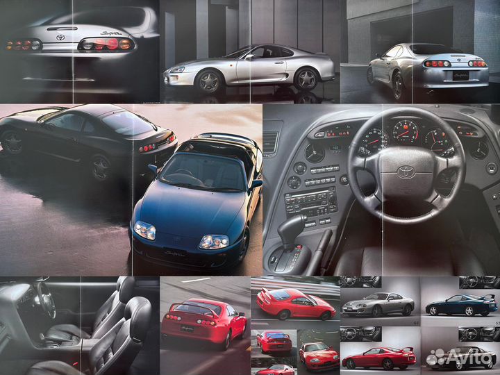 Дилерские каталоги Toyota Supra 1993-1998 jza80