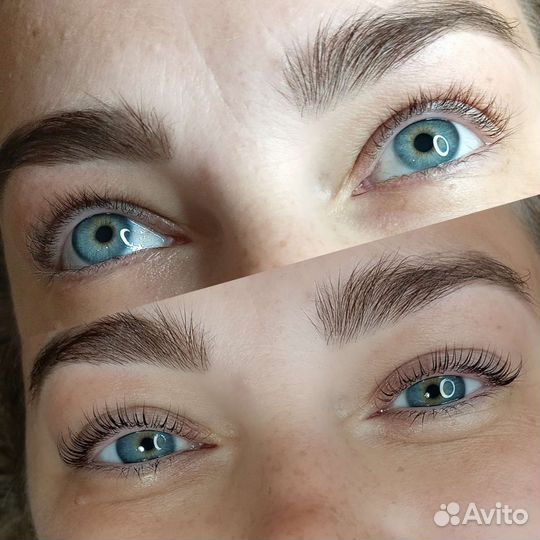 Ламинирование и Velvet ресниц