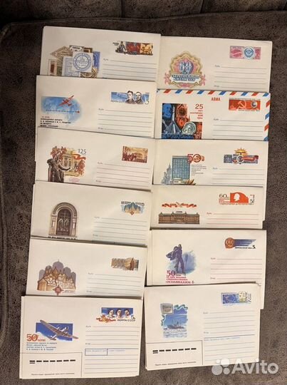 Коллекция старых конвертов. Лот - 4