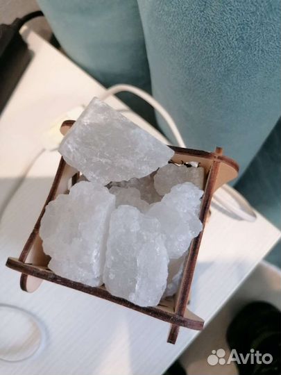 Светильник с солью