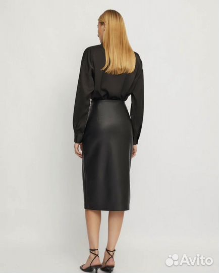 Кожаная юбка