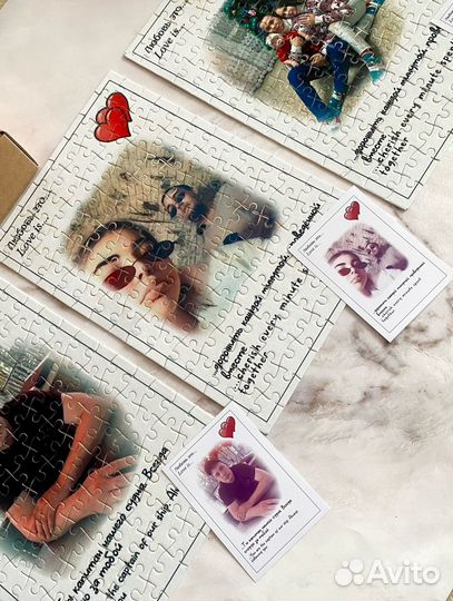 Фотопазлы Love is с доставкой в Уфу