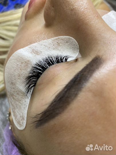 Модель)на наращивание ресниц