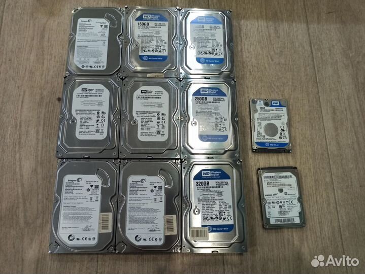 Жесткий диск 500гб 320гб 250гб