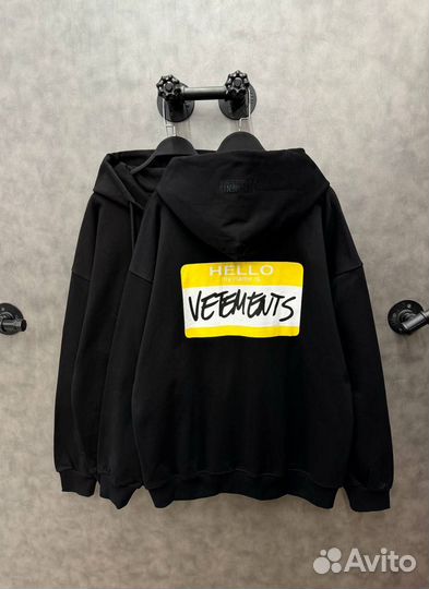 Худи vetements зипка оверсайз (топ 2024)