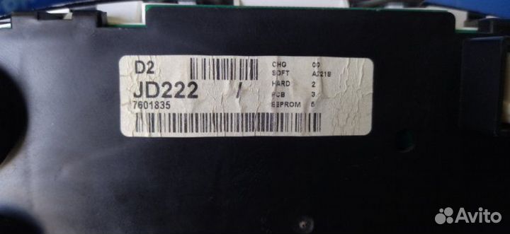 Панель приборов Nissan Qashqai J10 кроссовер