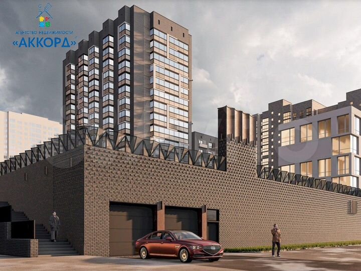 4-к. квартира, 73,5 м², 2/16 эт.