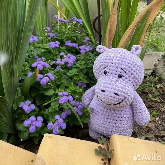 Мягкая игрушка Бегемот