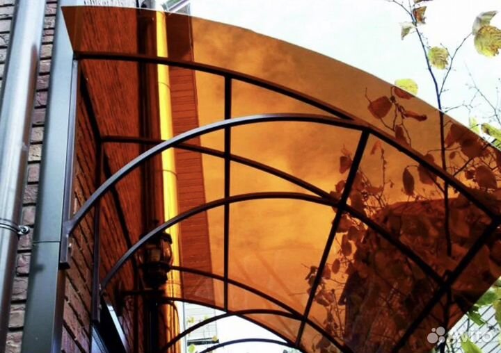 Монолитный поликарбонат 3 мм коричневый