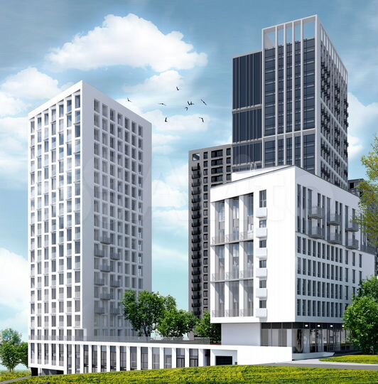 3-к. квартира, 51,7 м², 17/20 эт.
