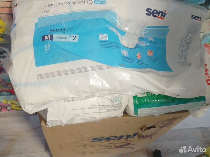 Памперсы для взрослых размер м 30 шт