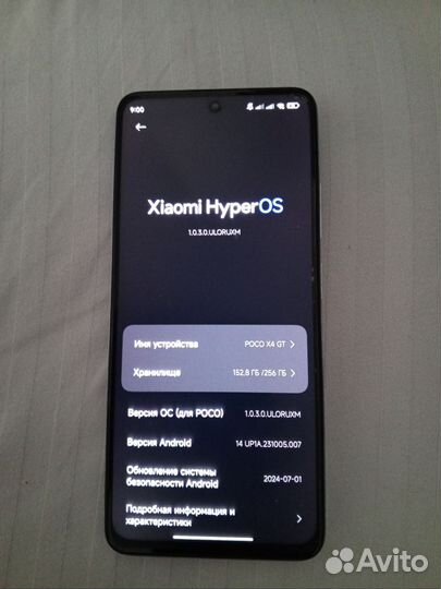 Xiaomi Poco X4 GT, 8/256 ГБ