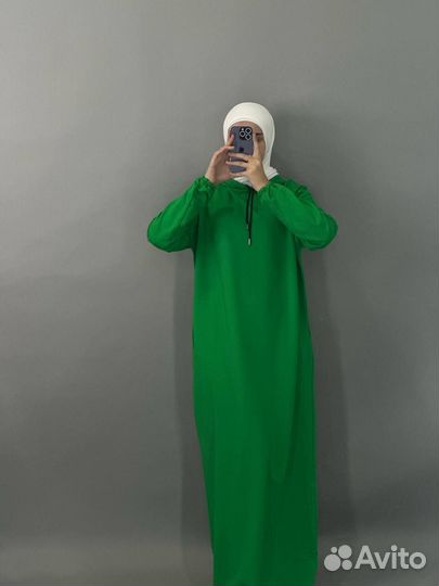 Платье длинное мусульманское