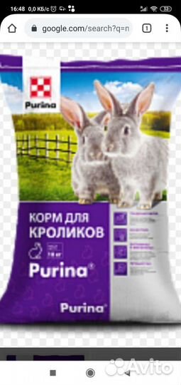 Корма для сельскохозяйственных животных и птиц. В