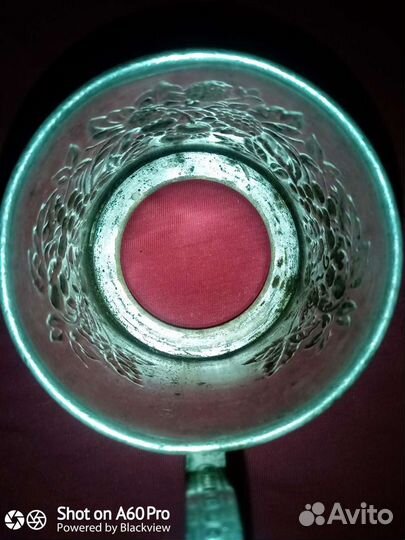 Подстаканник мельхиор плодородие