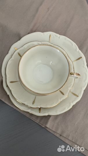 Чайное кофейное трио винтаж Бавария