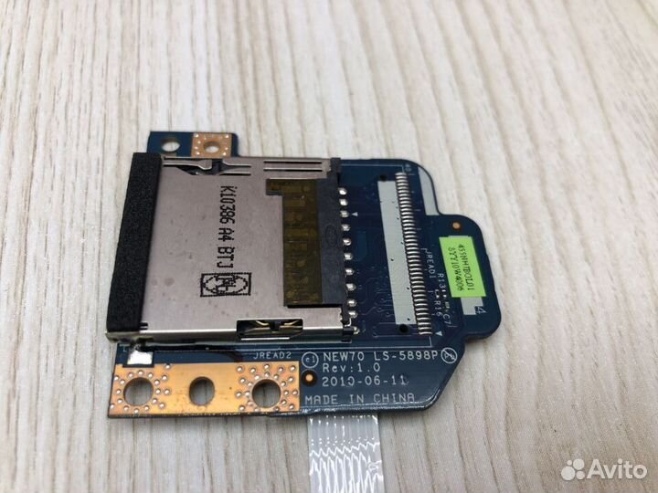 Плата картридера NEW70 LS-5898P Rev:1.0