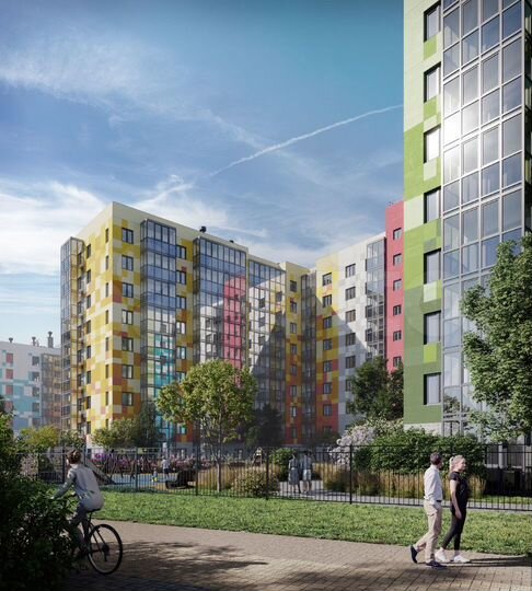 1-к. квартира, 38,5 м², 4/9 эт.