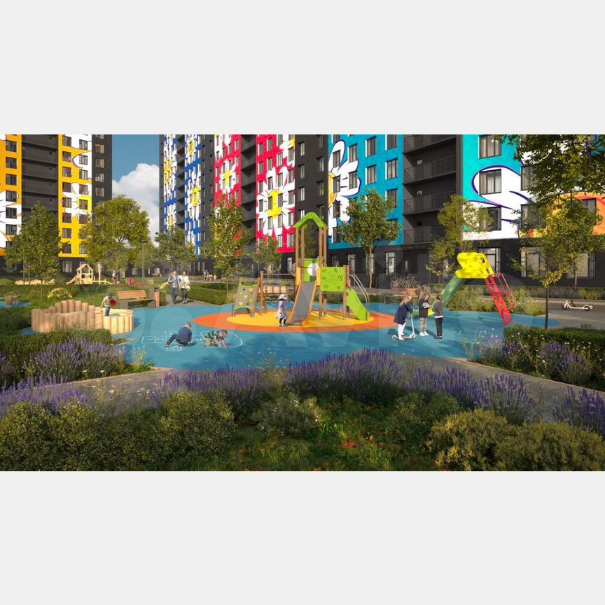 2-к. квартира, 47,3 м², 17/18 эт.
