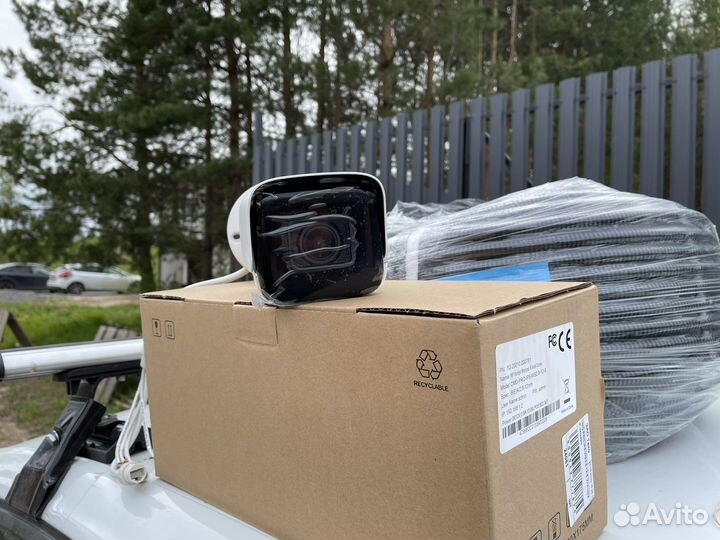 Комплект видеонаблюдения, гарантия