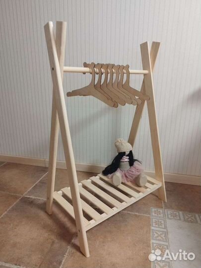 Вешалки плечики деревянные