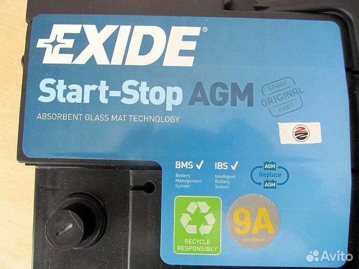 Аккумулятор Exide AGM 95 Ah бу с гарантией