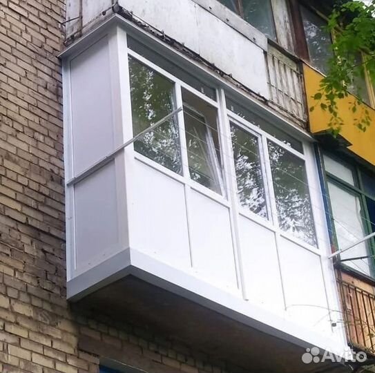 Остекление балкона