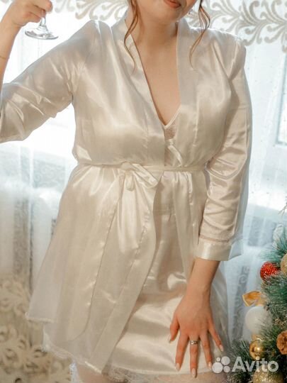 Свадебный халат