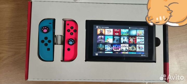 Nintendo switch/79 игр/стекло