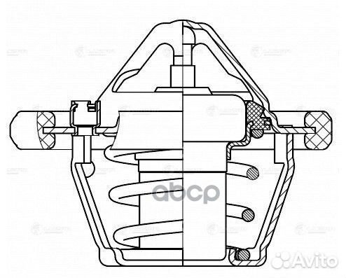 Термостат для а/м Ford Focus II (05) /Focus I