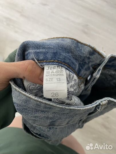 Джинсы zara, HM 34