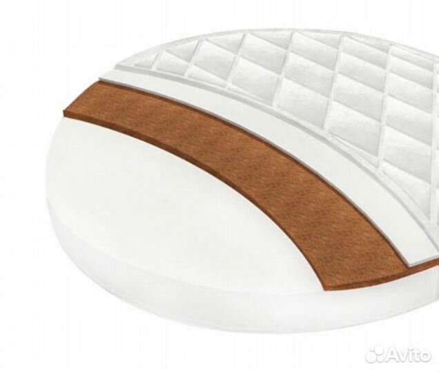 Матрас круг 75*75 Новый
