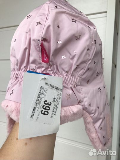 Шапка для девочки новая 50-52 размер