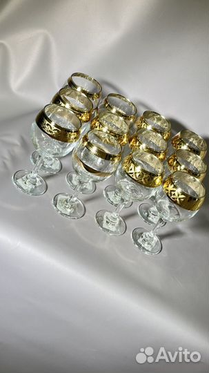 Набор бокалов для вина виски воды сока мартини