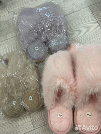 Тапки пушистые новые