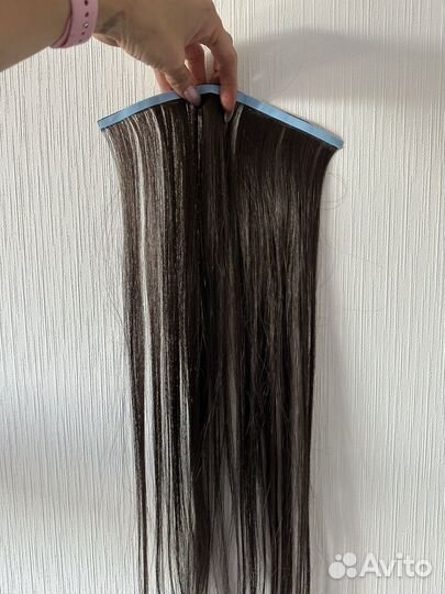 Наращивание биопротеиновых волос на биоленте