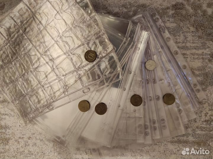 Файлы для монет 19х22 см
