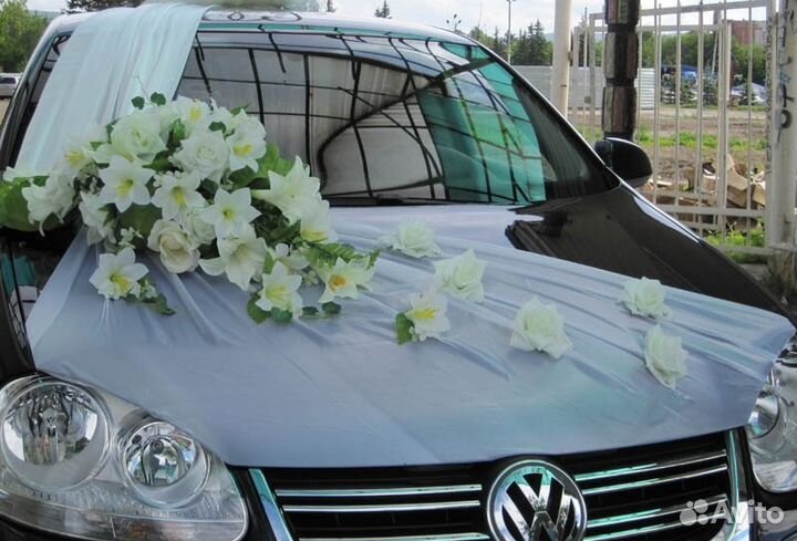 Украшения на свадебную машину