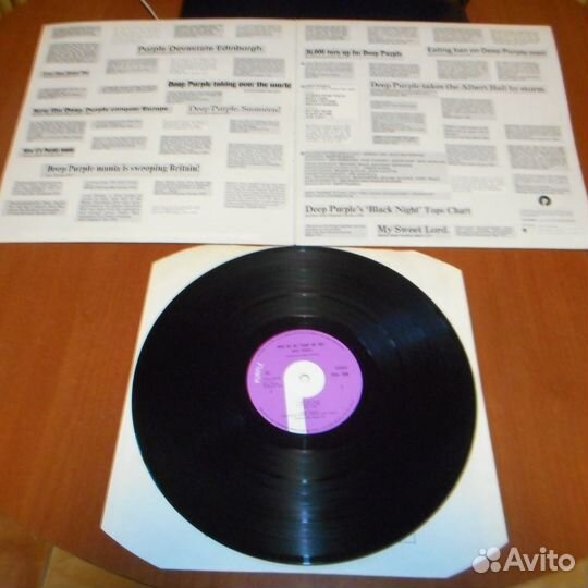 LP Deep Purple-Who Do We Think We Are UK