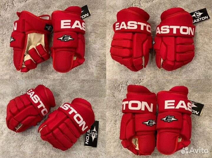 Хоккейные перчатки из NHL Pro Stock Easton