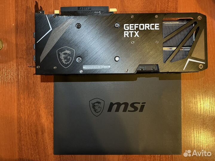 MSI RTX 3070 TI пломба