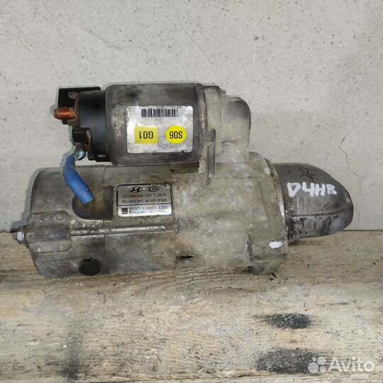 Стартер Hyundai Santa Fe 2 D4HB