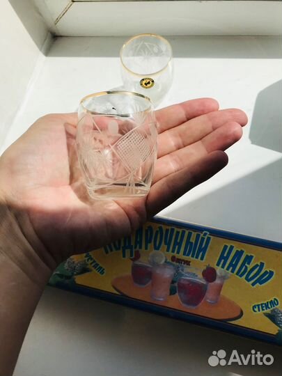 Хрустальные стопки