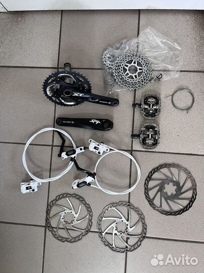 Запчасти для велосипеда tektro,Wellgo,shimano