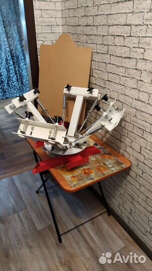 Станок для шелкографии 4х1