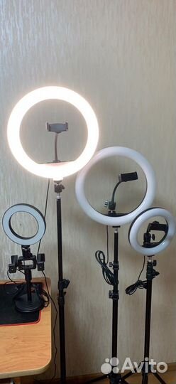 Кольцевая лампа диаметр 45,36,33,26,20,16см