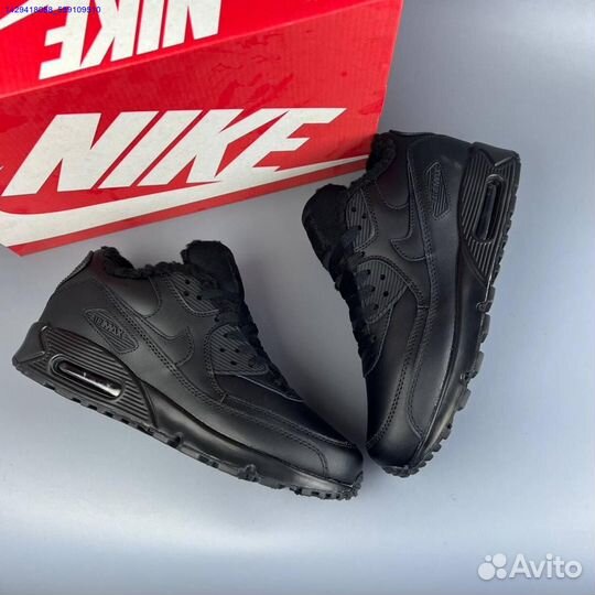 Кроссовки Nike Air Max 90 (с мехом) (Арт.39761)