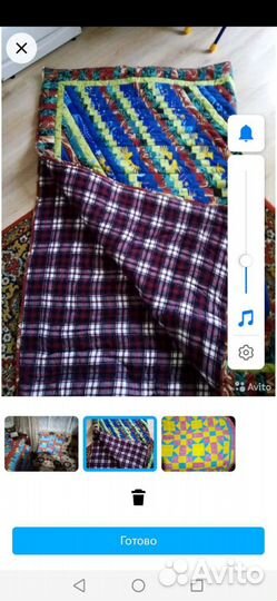 Лоскутное одеяло ручной работы