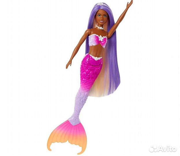 Barbie Mermaid Русалочка Малибу Барби, меняющая цв